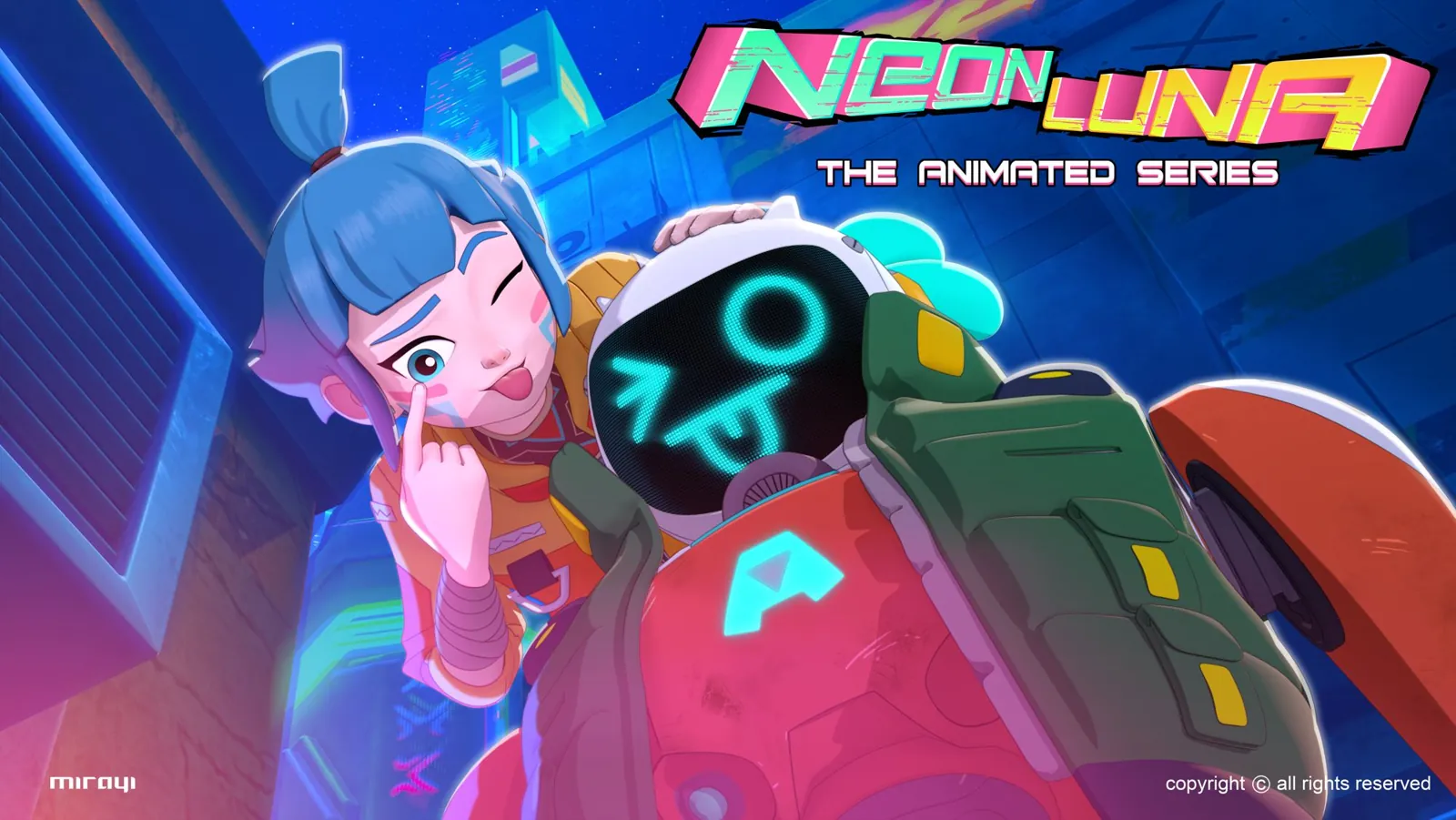 Neon Luna — original Mirayi IP